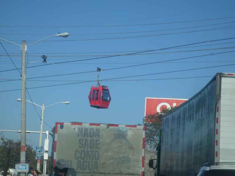 teleferico en reparacion