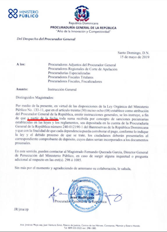 Destino de 1,600,000 pesos de Fiscalía