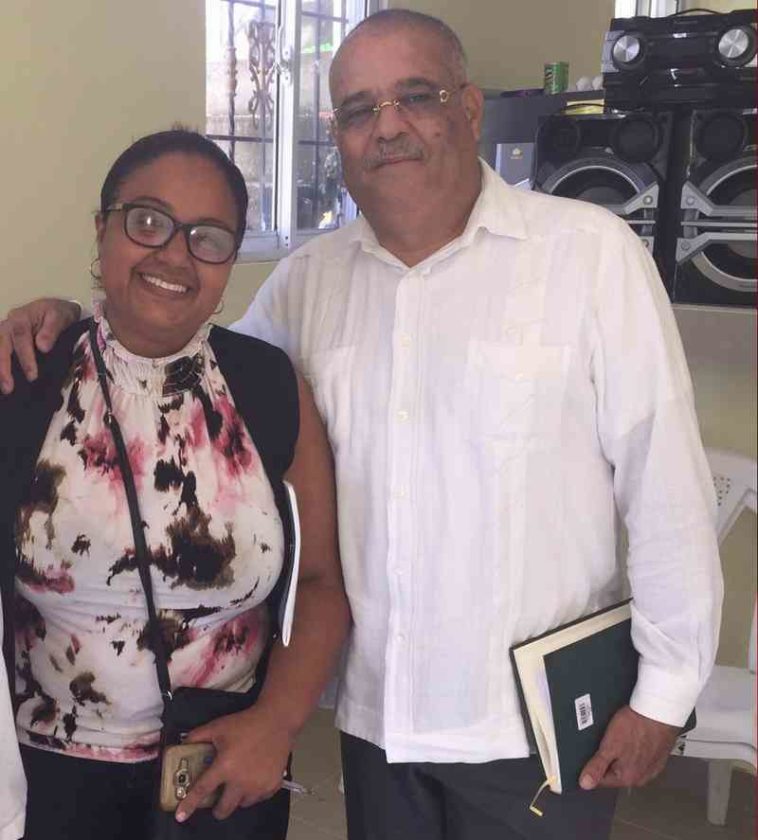 Rodolfo Valera con Deyanira Guerrero Ruiz